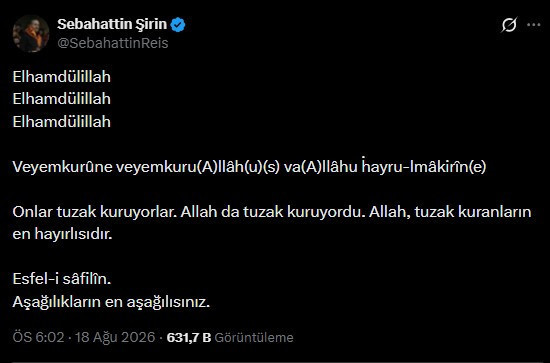Uyuşturucu testi pozitif çıkan UltrAslan liderinden ayet paylaşımı - Resim : 1