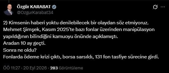 YENİ Partili Karabat ve Tanrıkulu'ndan fon krizi tepkisi: 525 milyarlık bir zarara göz yumulmuş! - Resim : 3