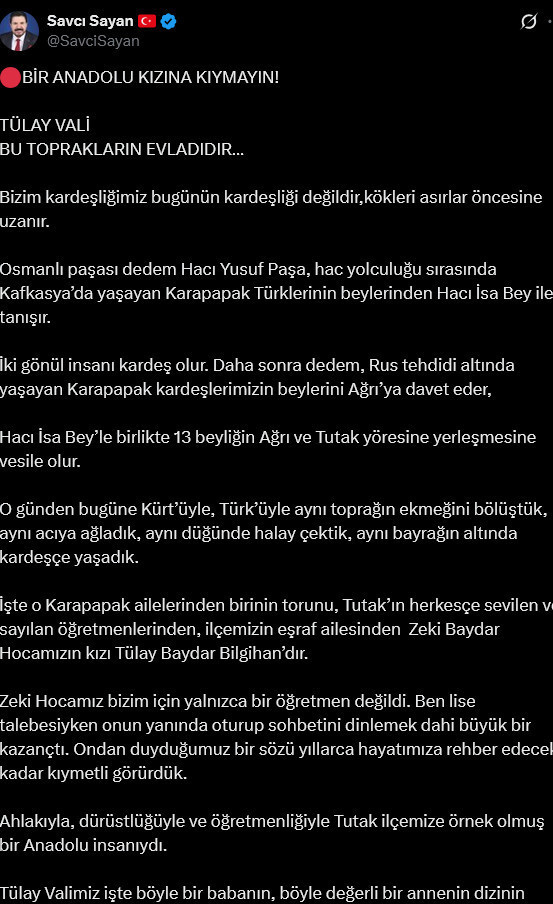 AKP'li vekilin takıştığı Burdur Valisi görevden alınacak iddiası! Savcı Sayan 'kıymayın' dedi - Resim : 2