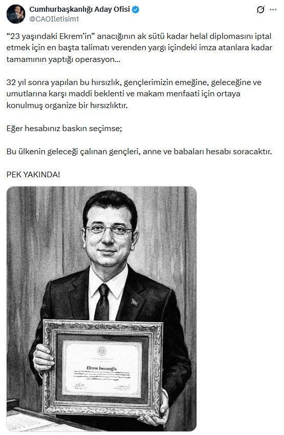 İmamoğlu 'PEK YAKINDA' diyerek meydan okudu! "Eğer hesabınız baskın seçimse..." - Resim : 2