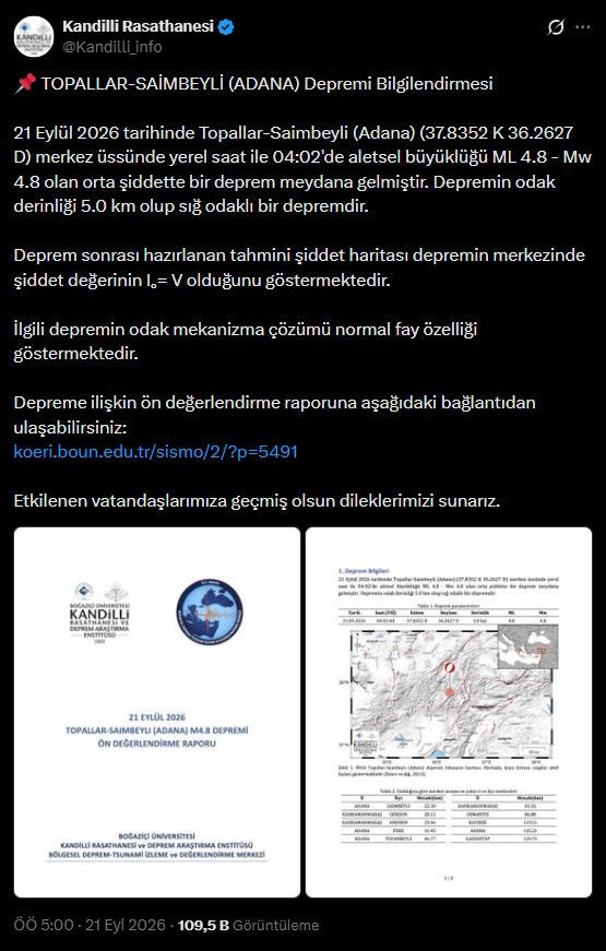 Tehlike bitmiş değil: Ünlü profesörden Adana depremi sonrası korkutan açıklama - Resim : 3
