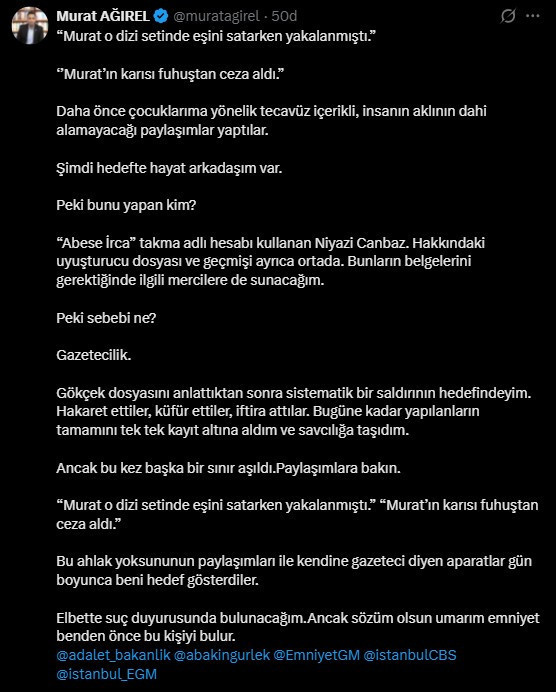 Gazeteci Murat Ağırel'in eşine çirkin saldırı: Umarım Emniyet benden önce bu kişiyi bulur - Resim : 2