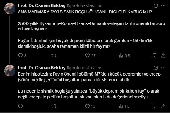 Uzman isim İstanbul depremi için konuştu: 150 kilometrelik sismik boşluk tamamen kilitli olmayabilir - Resim : 1