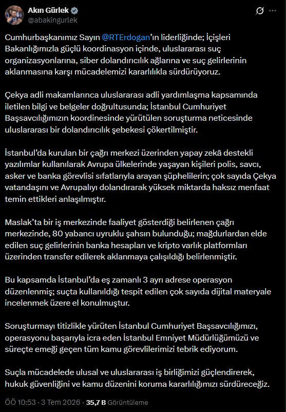 akın gürlek
