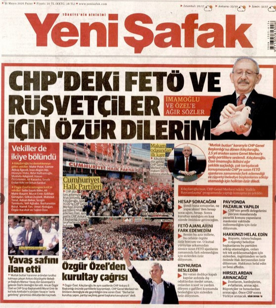 İktidar medyasında Kılıçdaroğlu rüzgarı: Butlan kararından sonra manşetlerden inmedi - Resim : 6