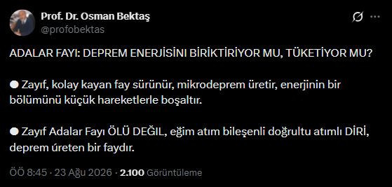 Fay için "Ölü değil diri" dedi! Ünlü profesör Marmara'yı sallayacak depremin büyüklüğünü açıkladı - Resim : 3
