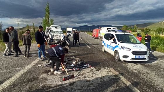 Kayseri'de feci kaza: 1 ölü 2 yaralı!