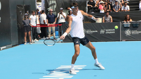 Samsun Open Tenis Turnuvası tamamlandı: Gelirler Mehmetçik Vakfı'na bağışlandı