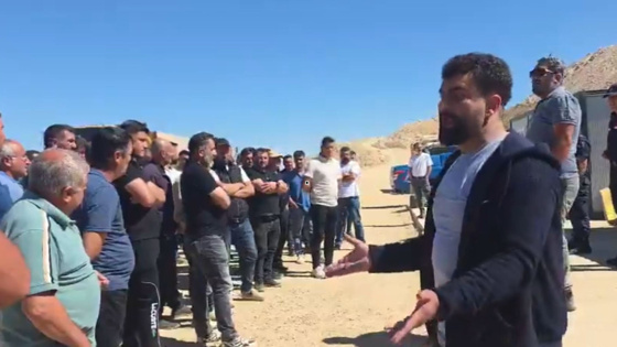 Yine Yıldızlar SSS Holding yine aynı senaryo! 4 aydır maaş alamayan işçiler isyan etti