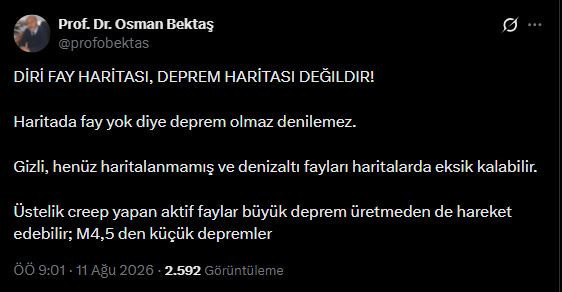 Ünlü profesör fay haritalarındaki doğru bilinen yanlışı açıkladı - Resim : 3