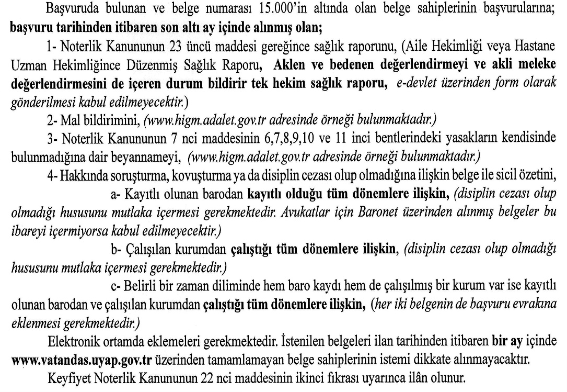 Noterlik başvuruları başladı! Kazandıkları gelir dudak uçuklattı - Resim : 7