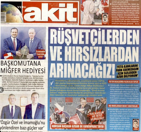 İktidar medyasında Kılıçdaroğlu rüzgarı: Butlan kararından sonra manşetlerden inmedi - Resim : 5