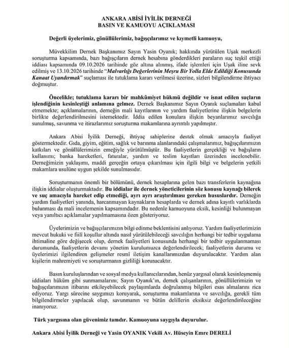 Son Dakika | 'Ankara Abisi' olarak tanınan Yasin Oyanık tutuklandı - Resim : 1