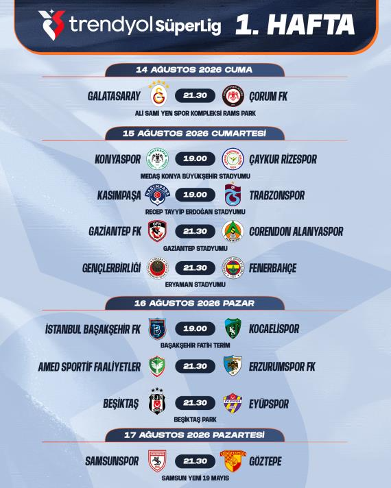 Son Dakika | TFF kararını açıkladı: Galatasaray'la başlayacak - Resim : 1