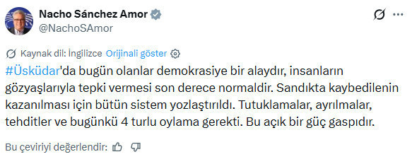 AP Raportörü Amor'dan Üsküdar tepkisi: Bütün sistem yozlaştırıldı - Resim : 2