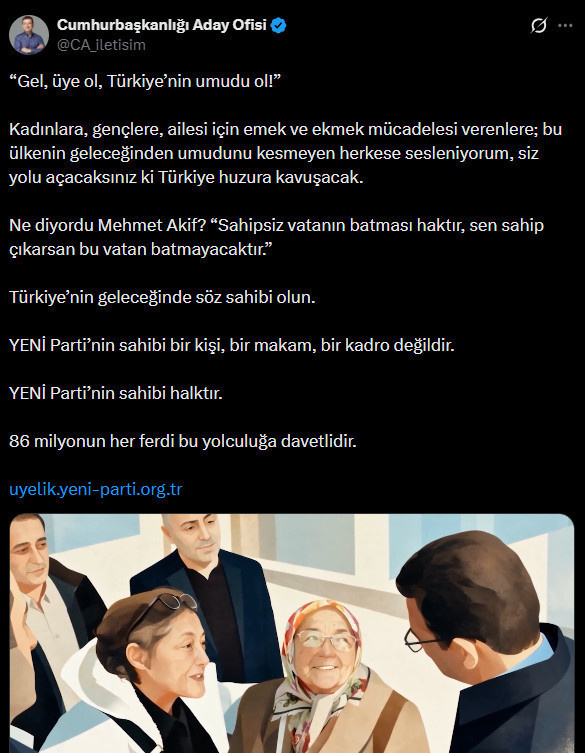 İmamoğlu 'söz sahibi olun' diyerek YENİ Parti için çağrı yaptı - Resim : 2