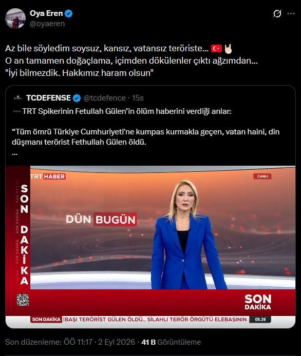 TRT spikeri FETÖ'nün ölüm haberini verdiği anlar için yıllar sonra yeniden açıklama yaptı - Resim : 3