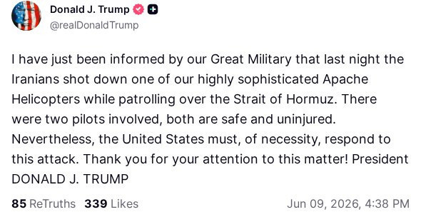 Son Dakika | Trump duyurdu: İran Hürmüz'de ABD helikopterini düşürdü - Resim : 2
