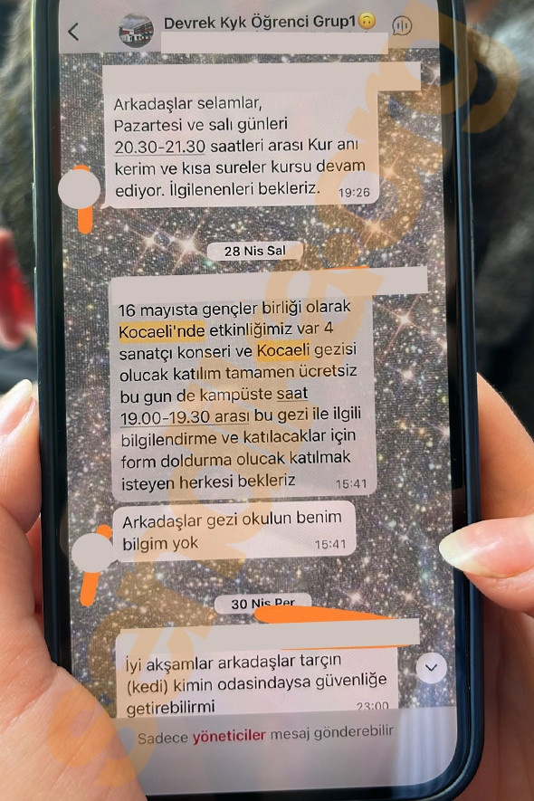 AKP'nin 'şölenine' kandırılarak götürülen öğrenciler! Mesajlar bir bir ortaya çıktı - Resim : 2