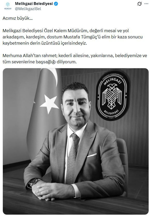 Melikgazi Belediyesi Özel Kalem Müdürü Mustafa Tümgüç bisiklet kazasında hayatını kaybetti - Resim : 2