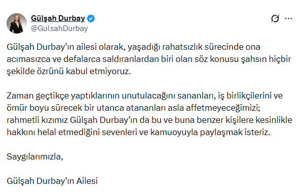 Durbay ailesinden butlan yönetiminin atamasına tepki: Affetmiyoruz - Resim : 1