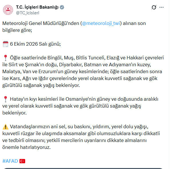 Meteoroloji ve bakanlıktan 19 ile sarı kodlu hava durumu uyarısı: Kuvvetli geliyor - Resim : 4
