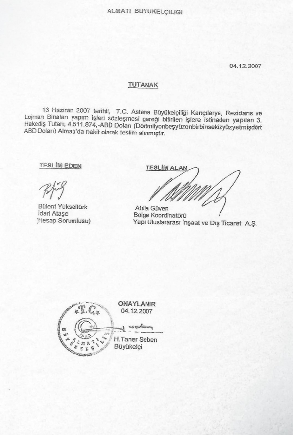 Dışişlerinde vahim iddia! Büyükelçilik imzalı sahte ödeme tutanaklarında kayıp 15 milyon dolar - Resim : 3
