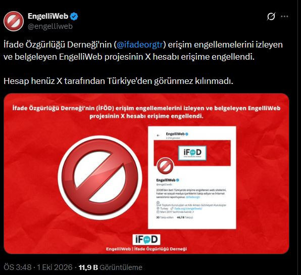 Erişim engellerini duyuran EngelliWeb'e de erişim engeli geldi - Resim : 3