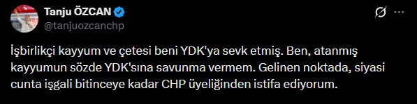 Butlan ihracını istemişti: "Kayyuma savunma vermem" diyen Tanju Özcan istifa etti - Resim : 2