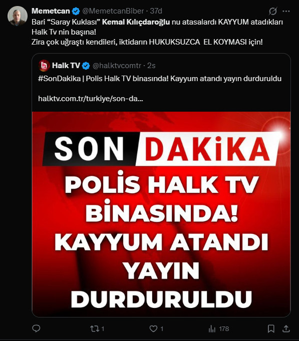 Halk TV'ye atanan kayyum sonrası Kemal Kılıçdaroğlu'na tepki yağdı: Sosyal medya yıkıldı - Resim : 11