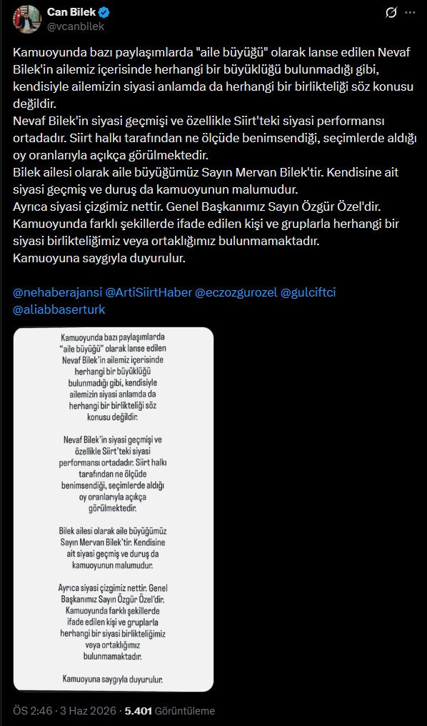Kılıçdaroğlu'nun A Takımı'na seçildi öz ailesi tarafından reddedildi - Resim : 1