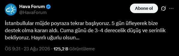 Meteorolojiden İstanbul'a müjde! Bugün başladı: 5 gün boyunca devam edecek - Resim : 2