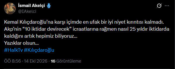 Halk TV'ye atanan kayyum sonrası Kemal Kılıçdaroğlu'na tepki yağdı: Sosyal medya yıkıldı - Resim : 9