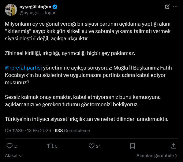 YRP'lilerin çirkin şovuna DEM Parti'den tepki yağdı! Sirkeli suyla yıkamışlardı - Resim : 2