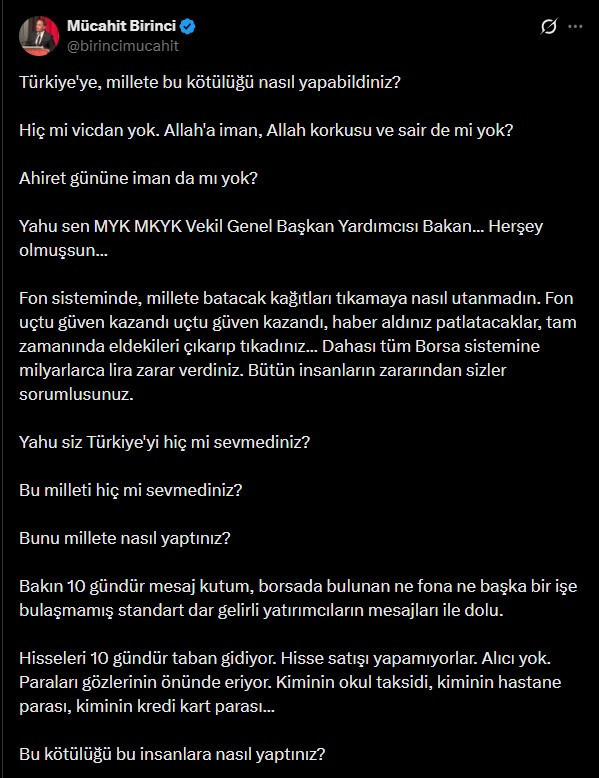 AKP'de fon savaşları kızışıyor! "Hiç mi vicdan yok Allah'a iman da mı yok" - Resim : 1