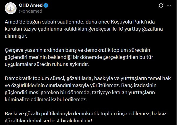 PKK'lı taziyesi tartışmalarından sonra bugün: 10 gözaltı - Resim : 1