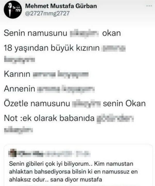 AKP rozeti takan Gürban’ın küfürlü mesajlarını iktidar medyası ortaya saçtı! ‘Paylaşımı sileyim mi?’ - Resim : 9