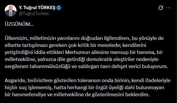 Ayyüce Türkeş'in üstüne yürünmüştü: AKP'li Türkeş'ten MHP'lilere tepki - Resim : 3