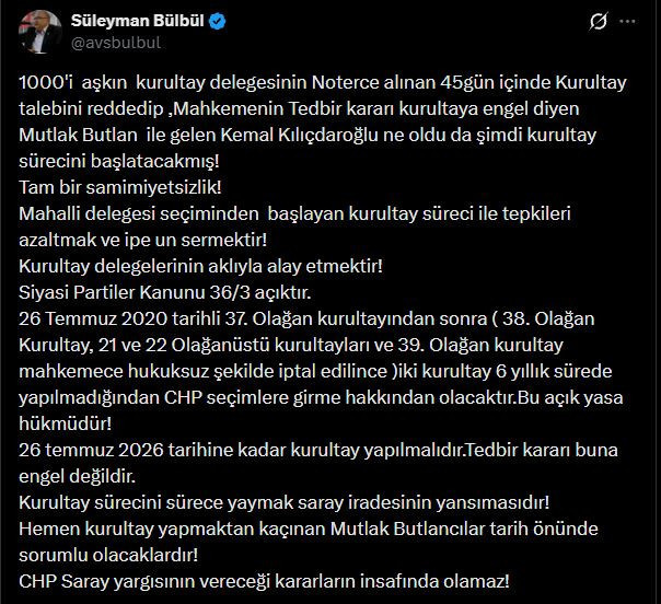 Son Dakika | Kılıçdaroğlu'ndan kurultay açıklaması - Resim : 4