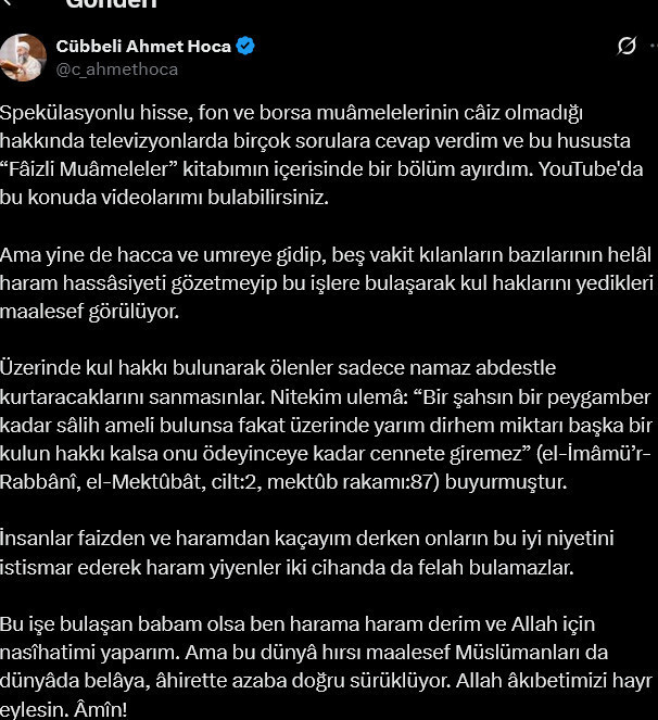 AKP'li Betül Sayan'a bir tekme de Cübbeli Ahmet'ten geldi - Resim : 2