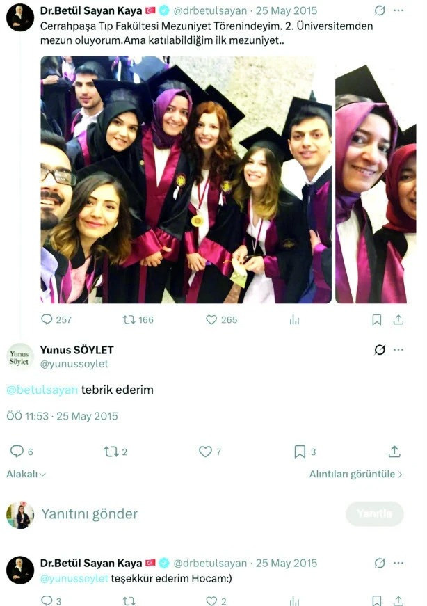 Fatma Betül'ün eğitim hayatı mercek altında: Eski Rektör açıklama yaptı - Resim : 1