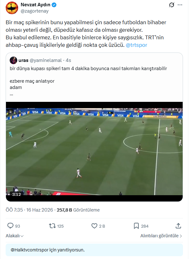 TRT'de Dünya Kupası skandalı: Binlerce kişiye saygısızlık - Resim : 1