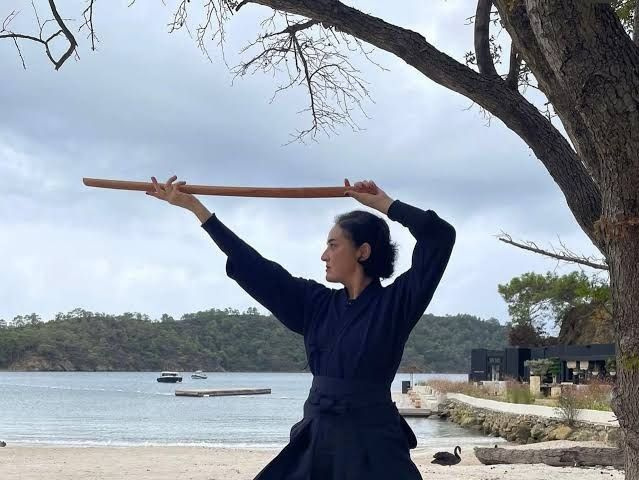 Setleri bıraktı, kılıcı kuşandı! Fadik Sevin Atasoy samuray oluyor - Fotoğraf: 6
