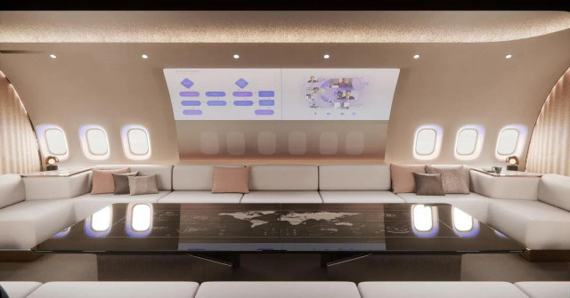 BMW ve Lufthansa iş birliği: "Bize her yer otoban" diyen BMW uçak tasarımı için kolları sıvadı! - Resim : 6