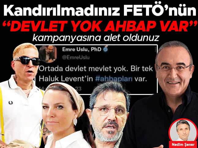AHBAP'a destek verenleri 'devlet düşmanı' ilan eden Nedim Şener'i kendi paylaşımları mahcup etti - Resim : 1