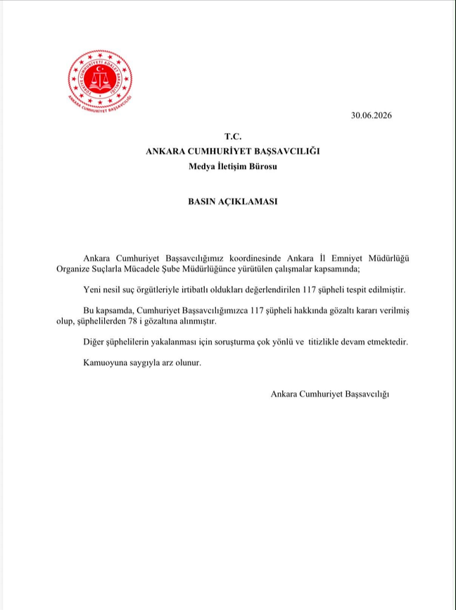 Son Dakika | Yeni nesil suç örgütlerine başkentte operasyon! 78'i yakalandı 39'u aranıyor - Resim : 2