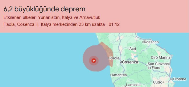 6.2'lik deprem 4 ülkeyi ayağa kaldırdı! Avrupa gece yarısı sallandı - Resim : 2