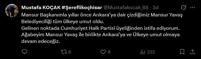 Son Dakika | Ankara'da Mansur Yavaş depremi! CHP'den belediye başkanları peş peşe istifa etti - Resim : 7