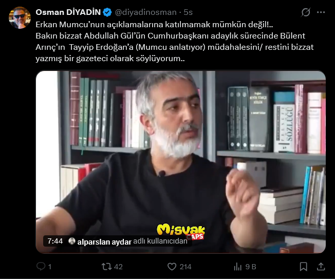 7 sene önceki röportaj AKP'de eski defterleri açtırdı! Erkan Mumcu ve Şamil Tayyar sert atıştı - Resim : 5