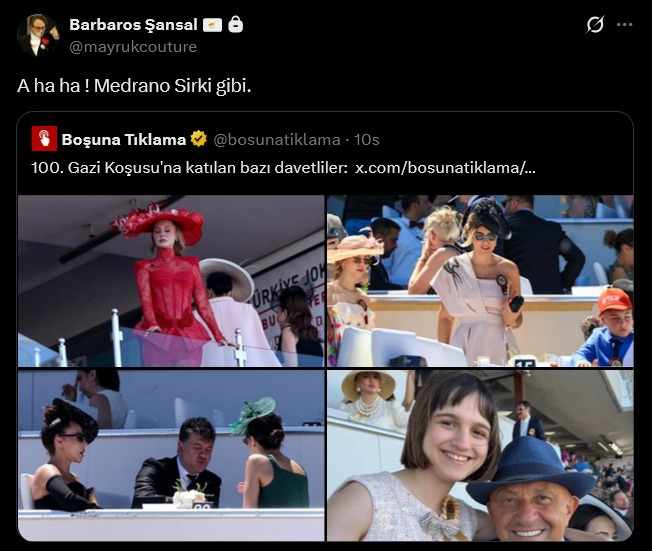 Gazi Koşusu'nda şıklık mı rüküşlük mü yarıştı? Ünlü modacı ağzına geleni söyledi - Fotoğraf: 2